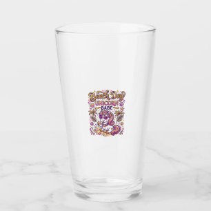 Einhorn Strand Tag Einhorn Babe Stylisch Zazzle De Glas