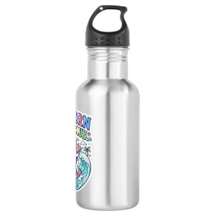 Einhorn-Surf-Club Edelstahlflasche