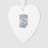 Einhorn-Surf-Club Ornament (Vorderseite)