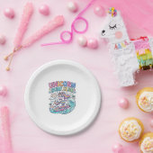 Einhorn-Surf-Club Pappteller (Party)