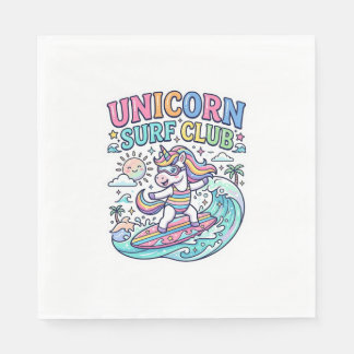 Einhorn-Surf-Club Serviette