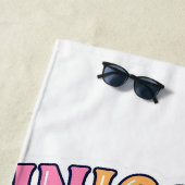 Einhorn-Surf-Club Strandtuch (Beispiel)