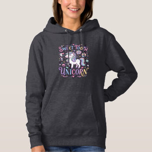 Einhorn Süßer Zahn Einhorn Original Merch Design_ Hoodie