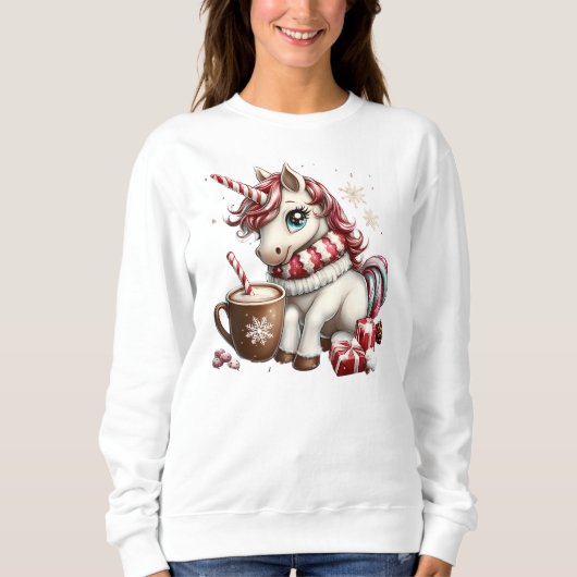 Einhorn Sweatshirt (Vorderseite)