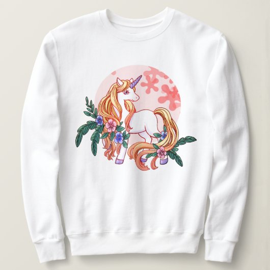 Einhorn Sweatshirt (Design vorne)