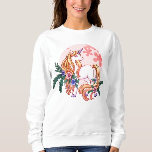 Einhorn Sweatshirt (Vorderseite)