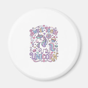 Einhorn Sweet Tooth Einhorn Original Merch Design_ Magnet