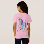 Einhorn T-Shirt (Schwarz voll)
