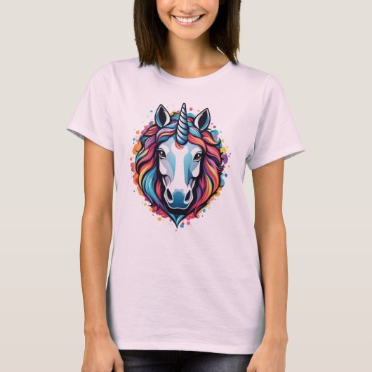 Einhorn T-Shirt (Vorderseite)