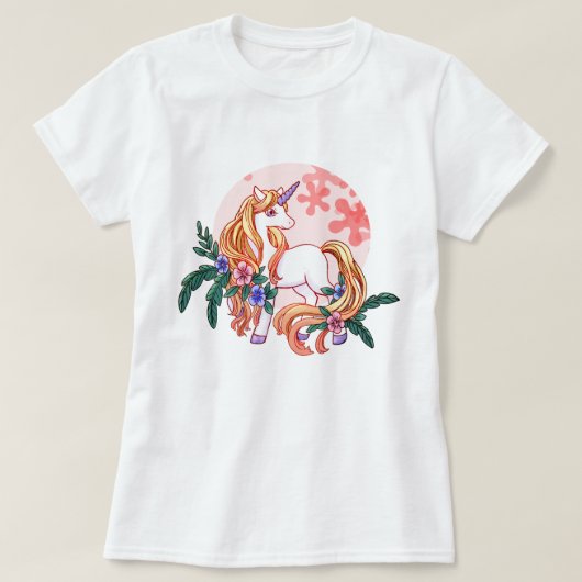 Einhorn T-Shirt (Design vorne)