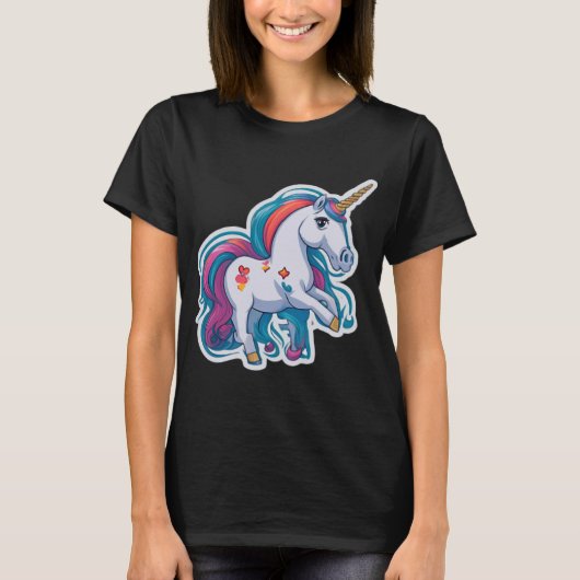 Einhorn T-Shirt (Vorderseite)