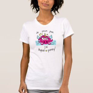 Einhorn-T-Shirt "Ich kann nicht, ich habe Aquapone T-Shirt