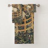 Einhorn-Tapisserien - Klassische Tapisserie Badhandtuch Set (Insitu)