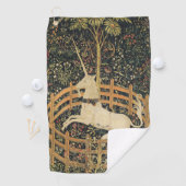 Einhorn-Tapisserien - Klassische Tapisserie Golfhandtuch (Insitu)