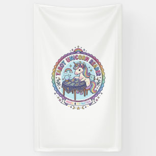 Einhorn Tarot Einhorn Leser Lustiges Shirt Grafik_ Banner
