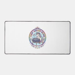 Einhorn Tarot Einhorn Leser Lustiges Shirt Grafik_ Schreibtischunterlage
