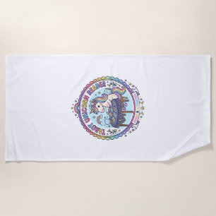 Einhorn Tarot Einhorn Leser Lustiges Shirt Grafik_ Strandtuch