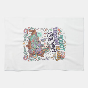 Einhorn Tarot Einhorn Leser Premium Kawaii Bekleid Geschirrtuch