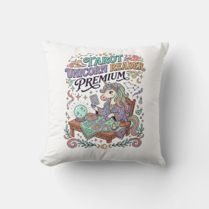 Einhorn Tarot Einhorn Leser Premium Kawaii Bekleid Kissen