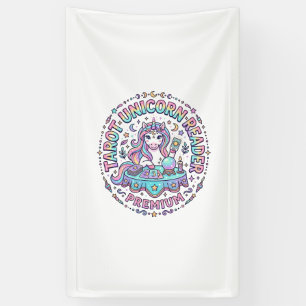 Einhorn Tarot Einhorn Leser Premium Lustiger Druck Banner
