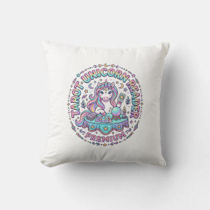 Einhorn Tarot Einhorn Leser Premium Lustiger Druck Kissen