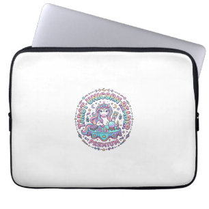 Einhorn Tarot Einhorn Leser Premium Lustiger Druck Laptopschutzhülle