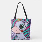 Einhorn Tasche (Rückseite)