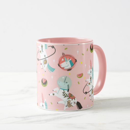 Einhorn Tasse (VorderseiteRechts)
