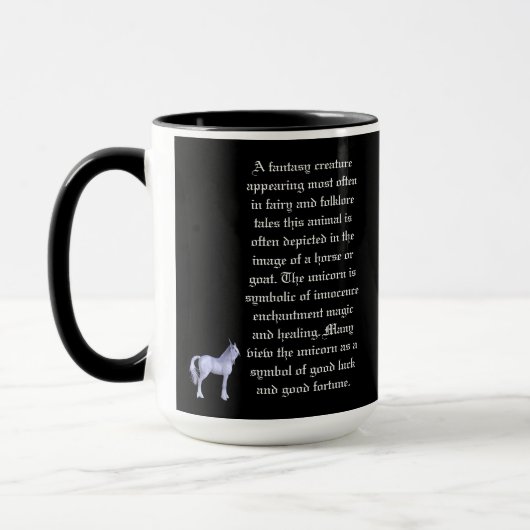 Einhorn Tasse (Links)