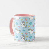Einhorn-Tasse Tasse (Vorderseite Links)