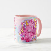 Einhorn-Tasse Tasse (VorderseiteRechts)