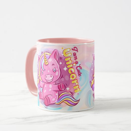 Einhorn-Tasse Tasse (Vorderseite Links)
