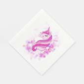 Einhorn-Teil-Servietten Serviette (Ecke)