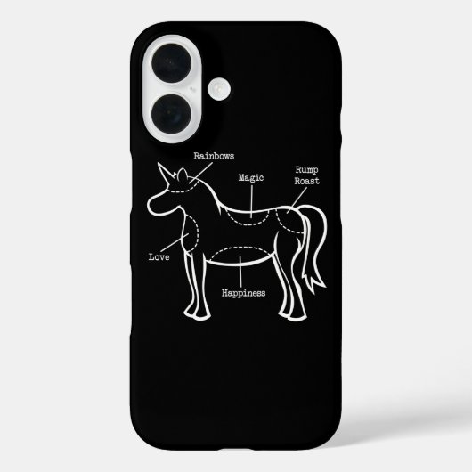 Einhorn-Teile iPhone 7 Hülle (Rückseite)