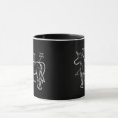 Einhorn-Teile Tasse (Zentrum)