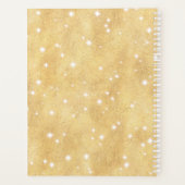 Einhorn-Themenplaner | Magisches Rosa und Gold Planer (Rückseite)