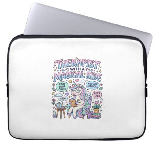 Einhorn-Therapeut mit einer magischen Seite Gesche Laptopschutzhülle