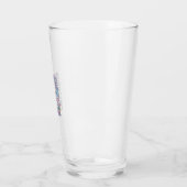 Einhorn-Therapeut mit magischer Seite Geschenkidee Glas (Links)