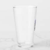 Einhorn-Therapeut mit magischer Seite Geschenkidee Glas (Rechts)