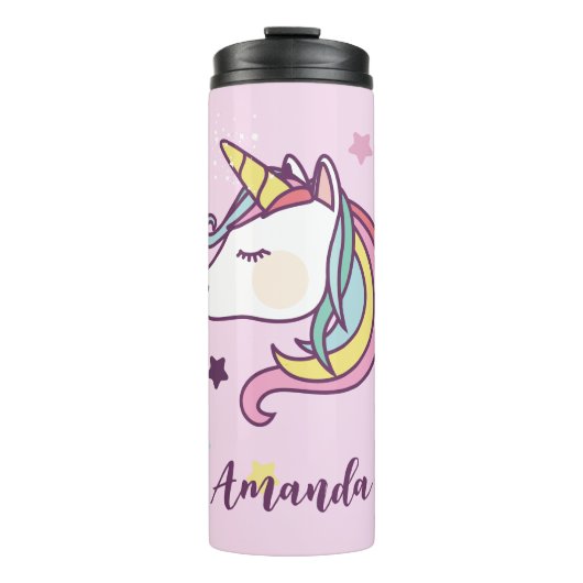 Einhorn Thermosbecher (Vorderseite)