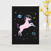 Einhorn-Tiere im Raum Karte (Gelbe Blume)