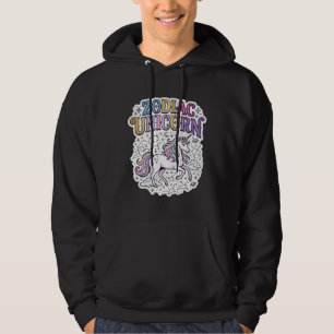Einhorn Tierkreiszeichen Einhorn Premium Vektor Ma Hoodie