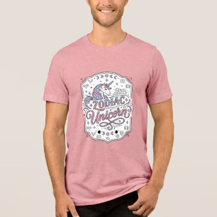 Einhorn Tierkreiszeichen Einhorn Spielerei Süßes G Tri-Blend Shirt