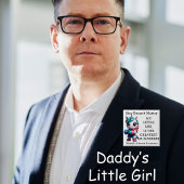 Einhorn, Tochter, Kind, MS Warrior Button