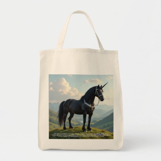 Einhorn Tragetasche (Vorne)