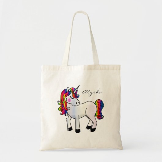 Einhorn Tragetasche (Vorne)