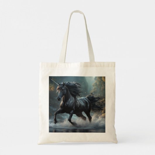 Einhorn Tragetasche (Rückseite)