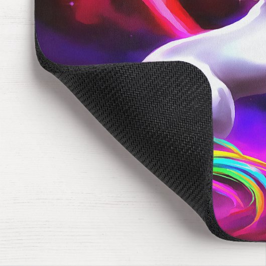 Einhorn-Traum Mousepad (Ecke)