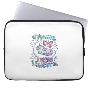 Einhorn Träume groß Kleines Einhorn-Geschenkidee V Laptopschutzhülle