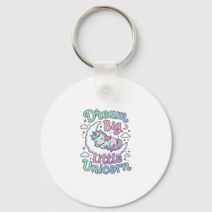 Einhorn-Träume groß Kleines Einhorn-Geschenkidee V Schlüsselanhänger